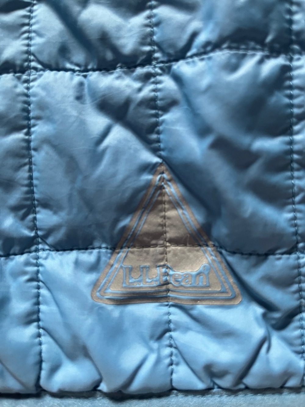 Kids L.L. Bean Bright Blue Sherpa Zip Jacket - Picture 3 of 5